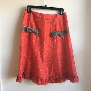 100% silk Marc Jacobs midi skirt